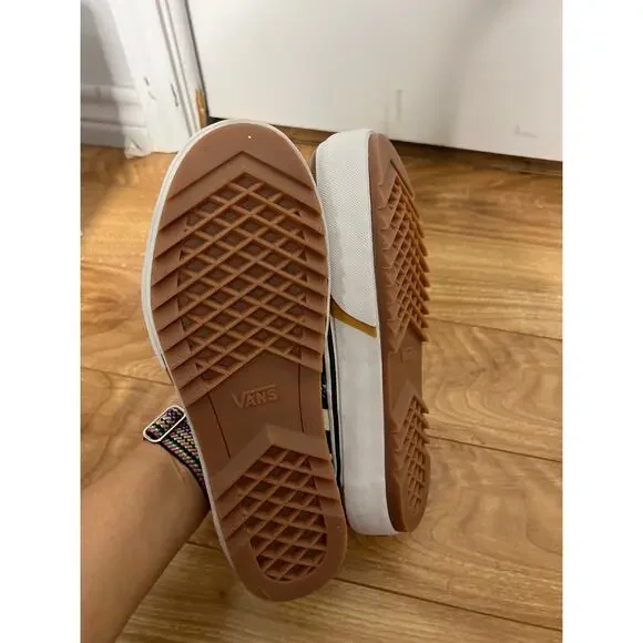 Stacked Checkered Slip On Vans Women’s 9 - Picture 4 of 7